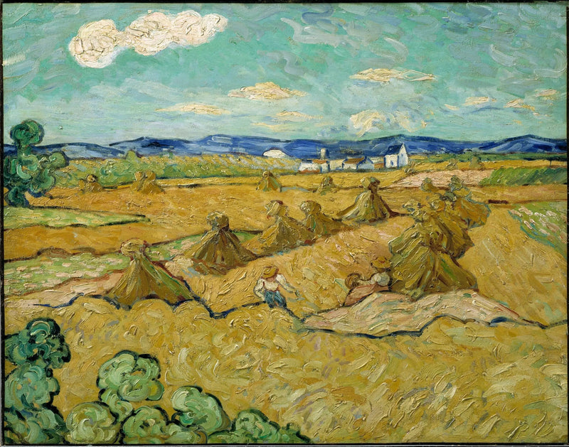 Die Kornschocks - Vincent van Gogh