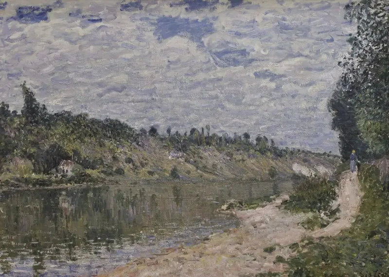 Die Hügel von La Celle, Blick auf Saint-Mammès - Alfred Sisley