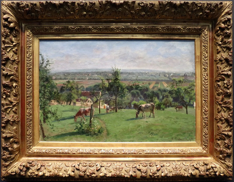 Die Hügel von Vésinet - Camille Pissarro