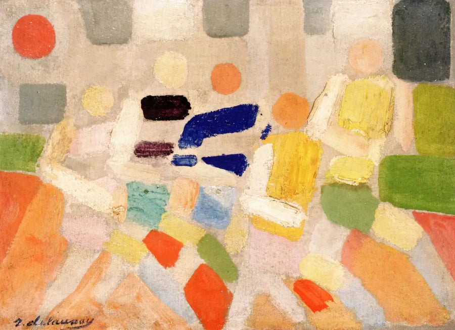 Die Läufer - Robert Delaunay