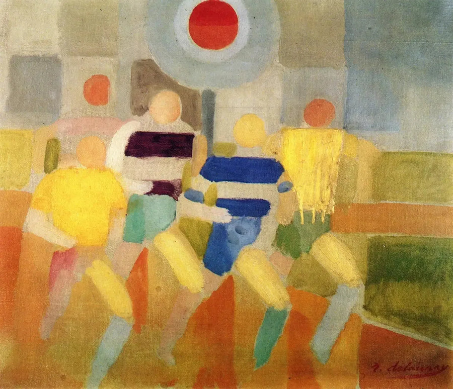 Die Läufer - Robert Delaunay