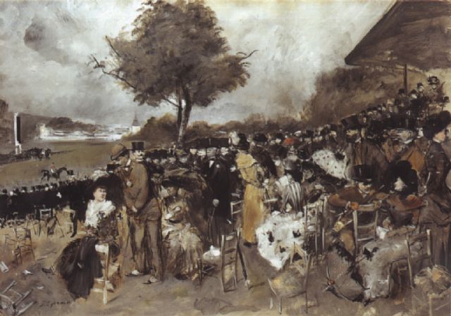Die Rennen - Jean-Louis Forain