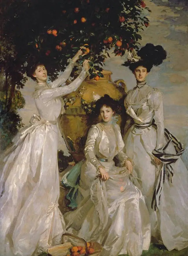 Die Damen Alexandra, Mary und Theo Acheson - John Singer Sargent