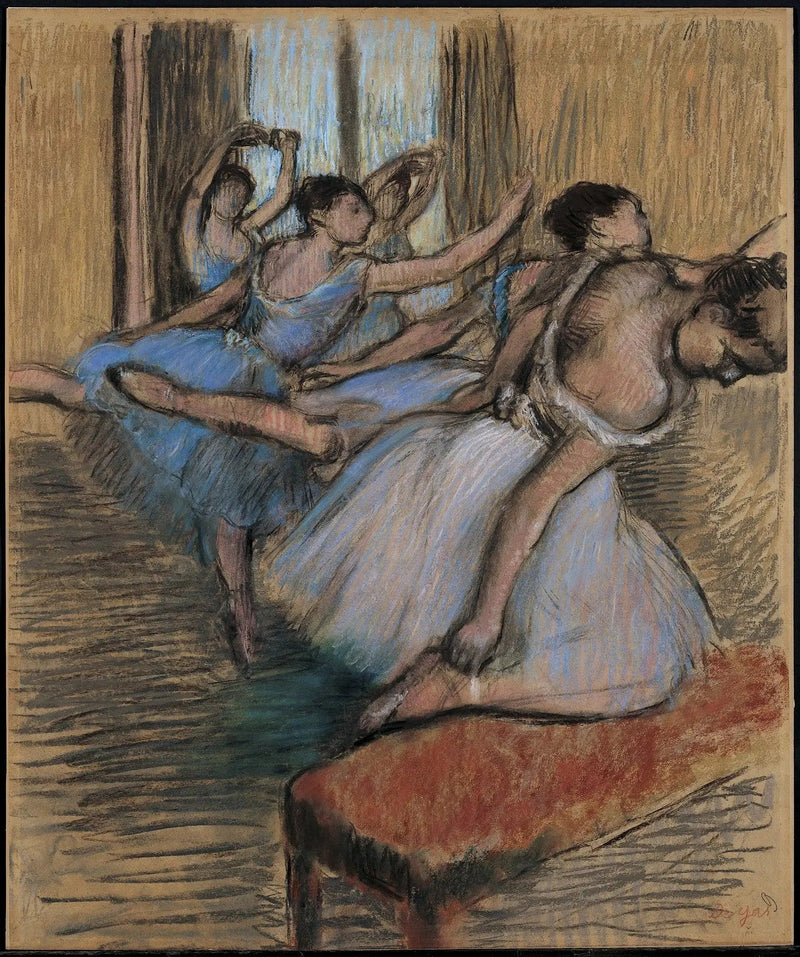 Die Tänzer - Edgar Degas