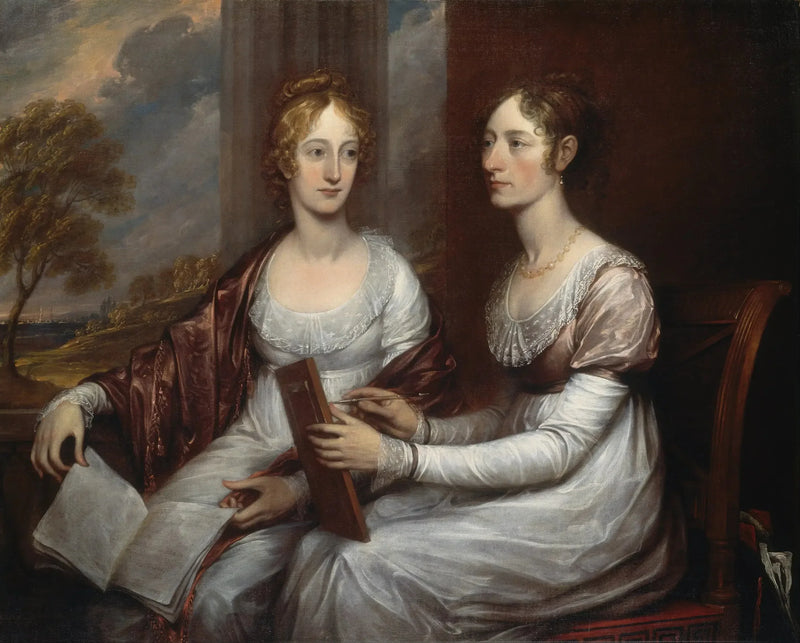 Die Mädchen Mary und Hannah Murray - John Trumbull