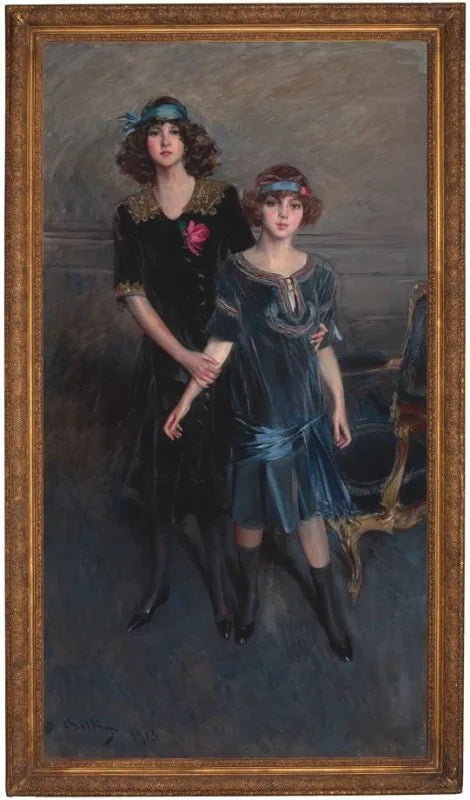 Die jungen Damen Muriel und Consuelo Vanderbilt - Giovanni Boldini