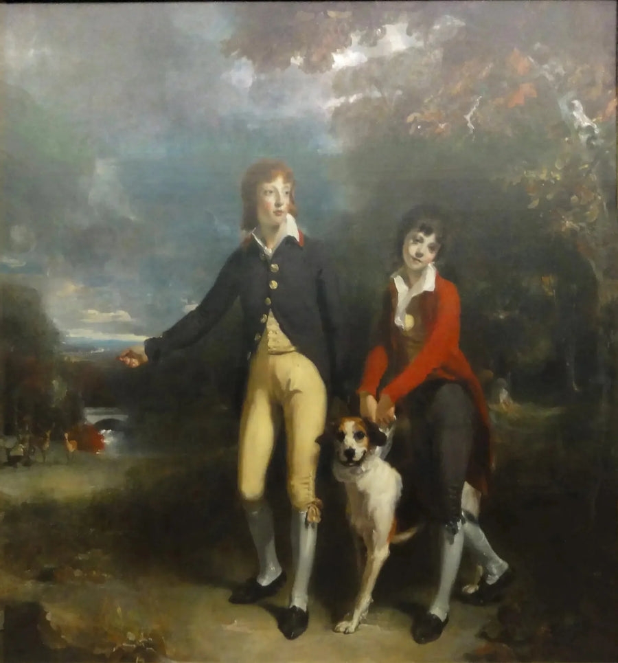 Die beiden Söhne des ersten Grafen Talbot - Thomas Lawrence