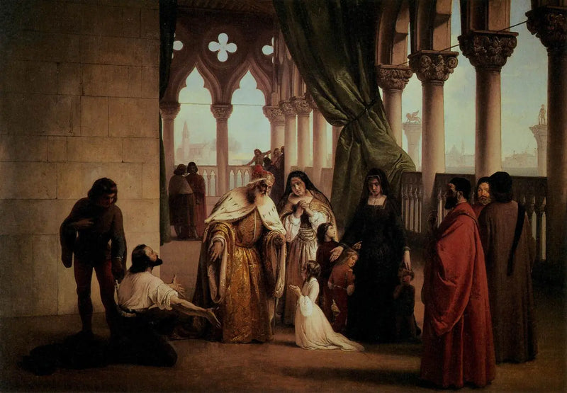 Die beiden Foscari - Francesco Hayez