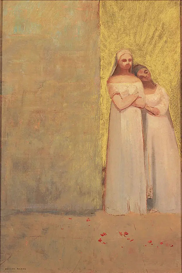 Die Zwei Grazien - Odilon Redon