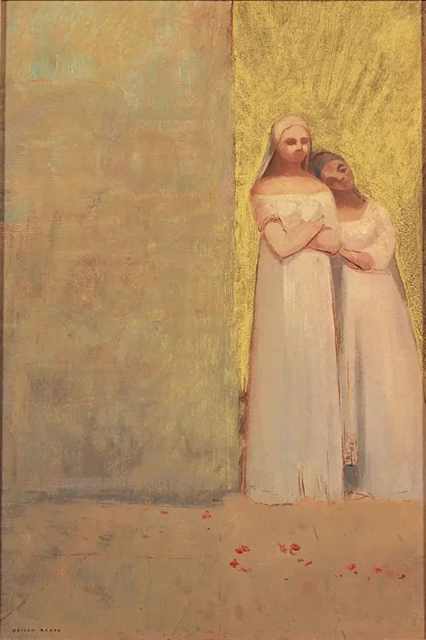 Die Zwei Grazien - Odilon Redon