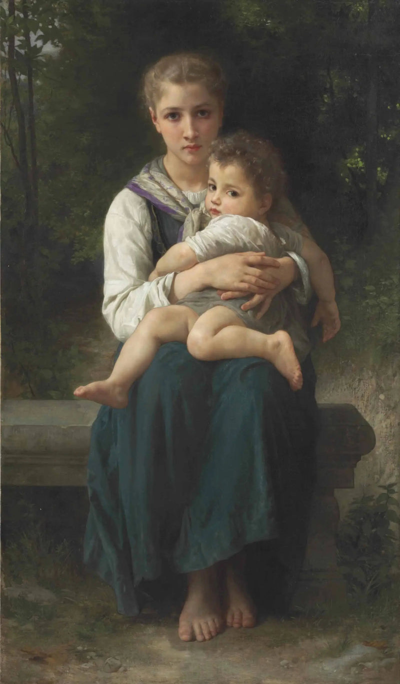 Die beiden Schwestern - Bouguereau