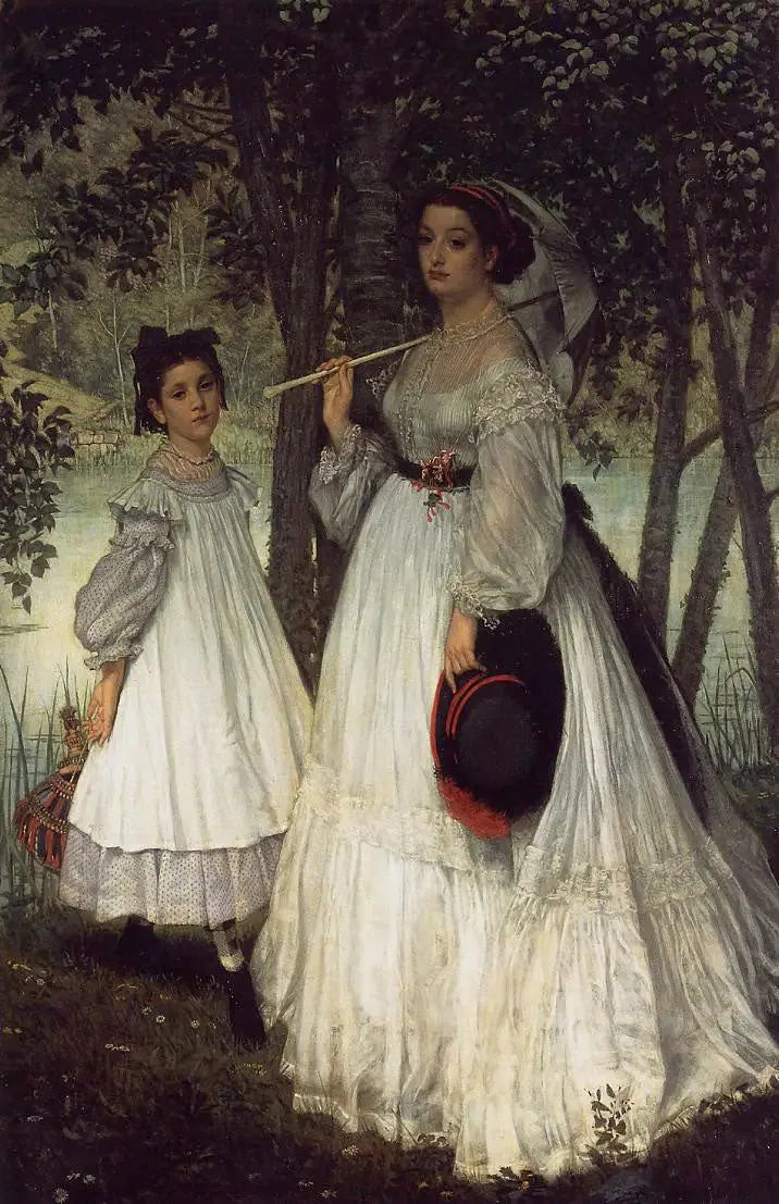 Die Zwei Schwestern - James Tissot