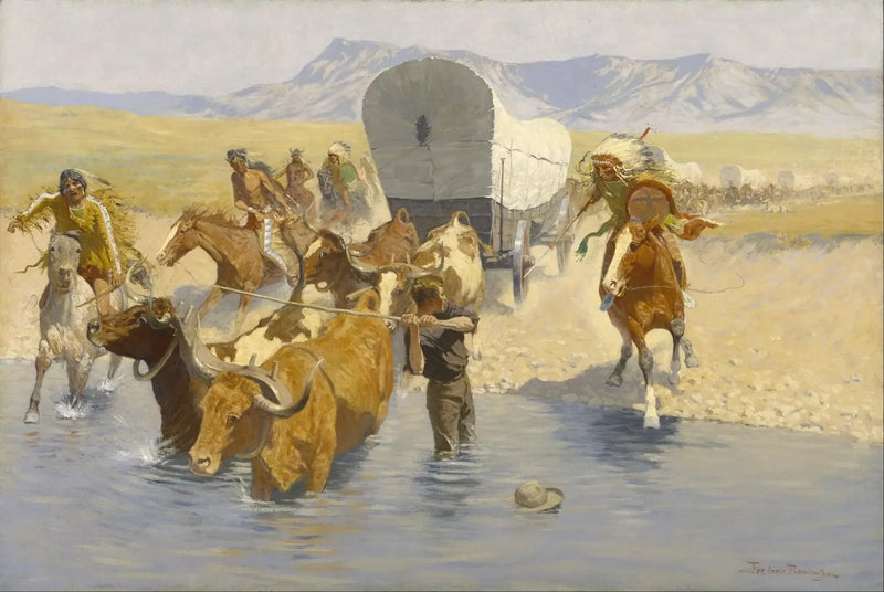 Die Auswanderer - Frederic Remington