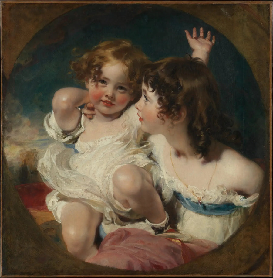 Die Kinder Calmady (Emily, 1818–1906, und Laura Anne, 1820–1894) - Thomas Lawrence