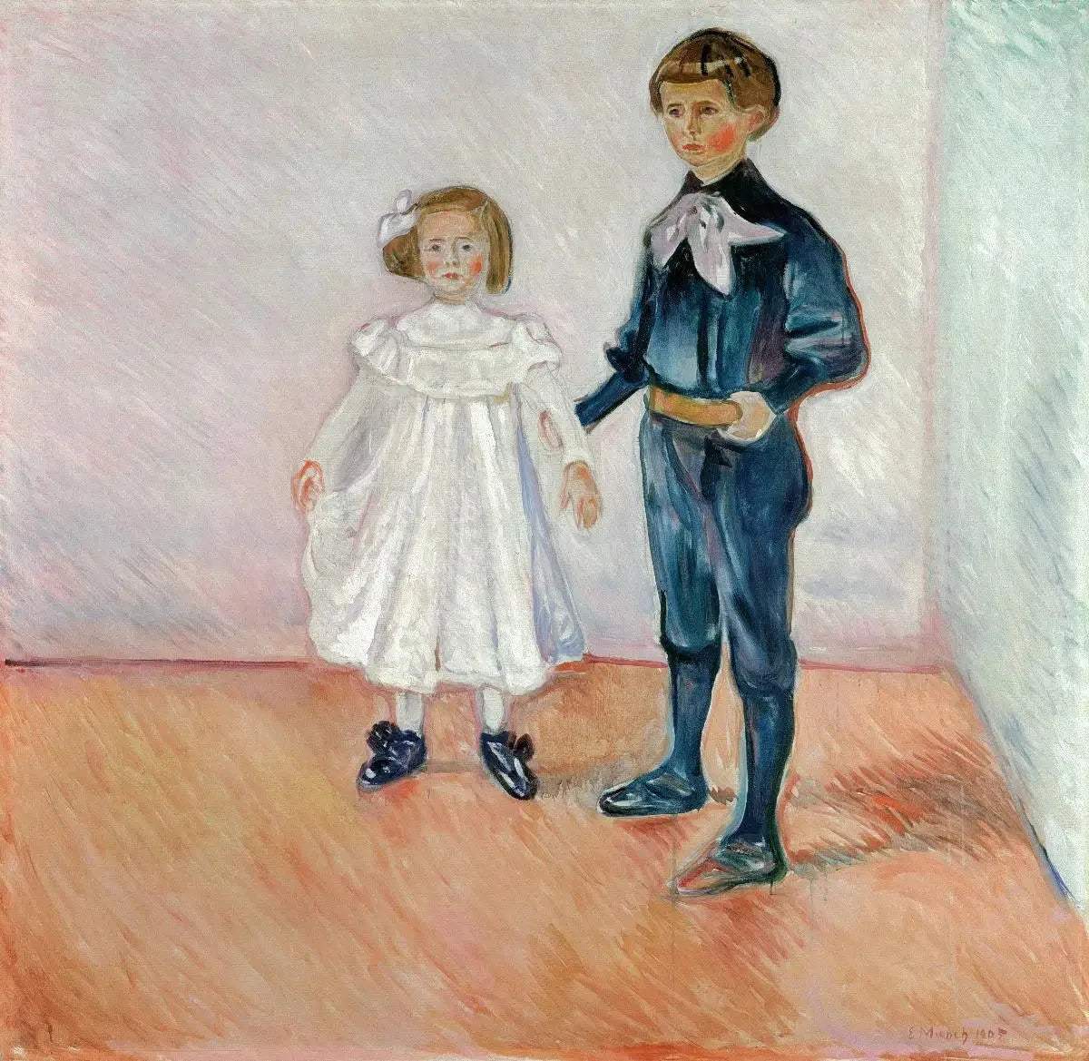 Les Enfants d'Esche - Edvard Munch image 1 reproduction réalisée par Alpha Reproduction
