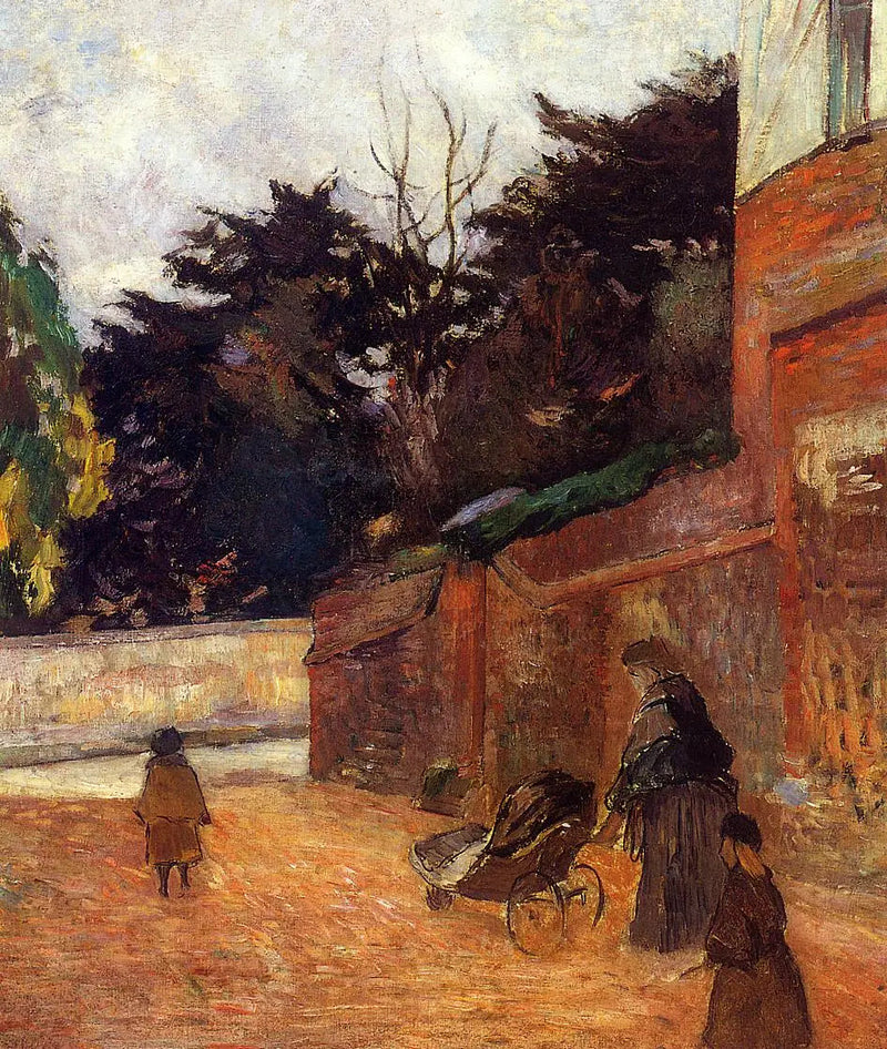 Die Kinder auf der Straße - Paul Gauguin
