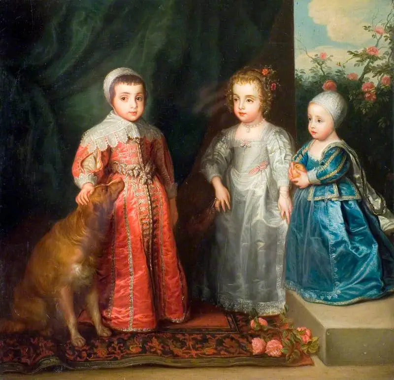 Die Kinder von Karl I. - Antoine van Dyck