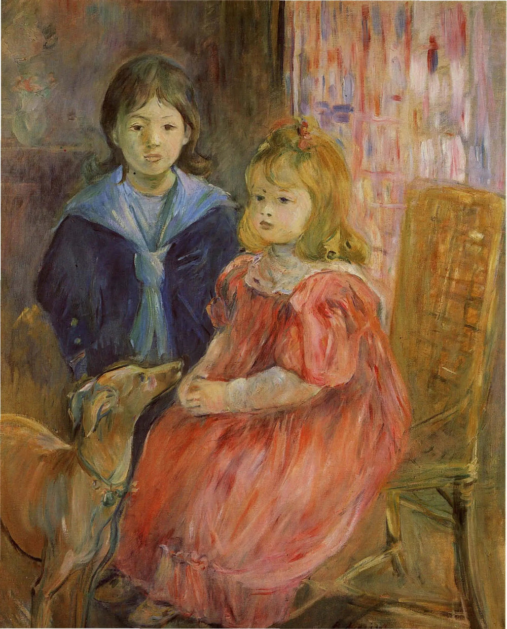 Les Enfants de Gabriel Thomas - Berthe Morisot image 1 reproduction artisanale de tableau