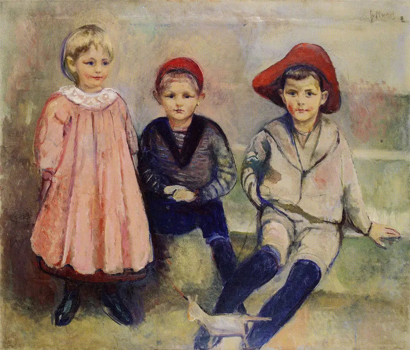Die Kinder von Ludwig Meyer - Edvard Munch