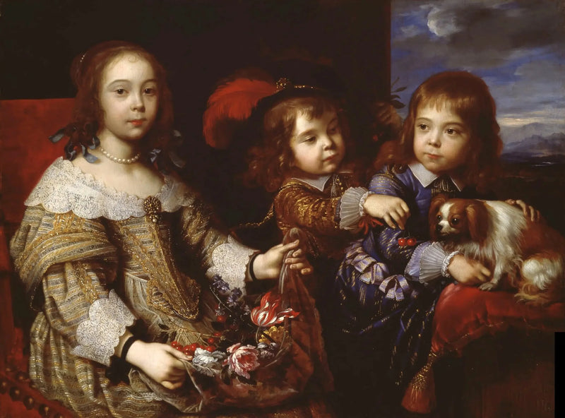 Die Kinder des Herzogs von Bouillon - Pierre Mignard
