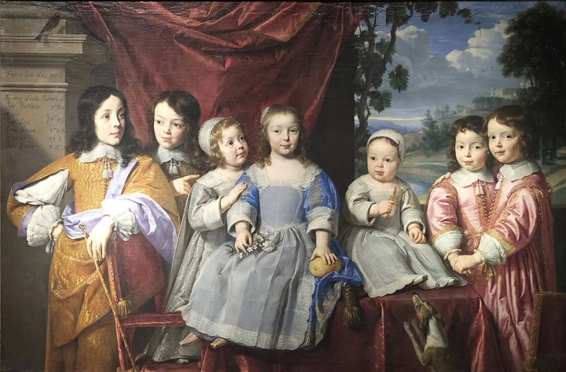 Die Kinder Habert de Montmor - Philippe de Champaigne