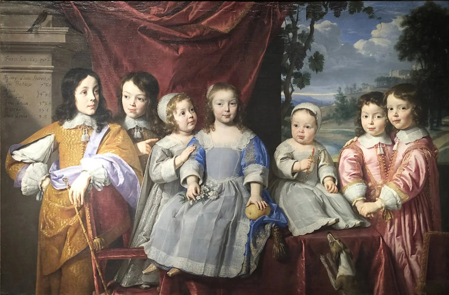Die Kinder Habert de Montmor - Philippe de Champaigne