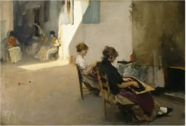 Die Perlensticker von Venedig - John Singer Sargent