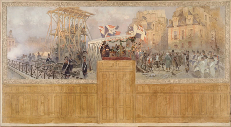 Freiwillige Rekrutierungen im Jahr 1792 - Édouard Detaille
