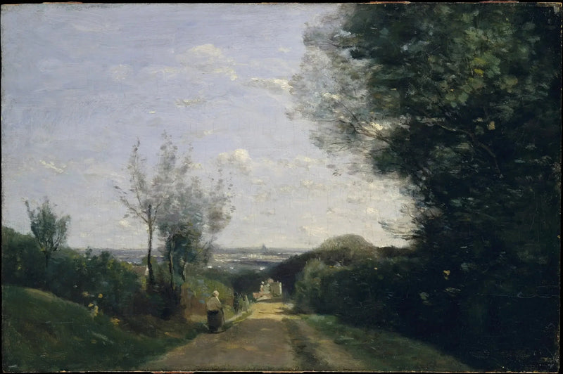Die Umgebung von Paris - Jean-Baptiste Camille Corot