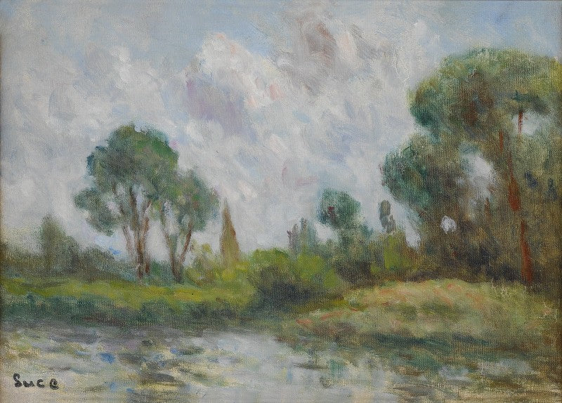 Die Umgebung von Saint-Ay - Maximilien Luce