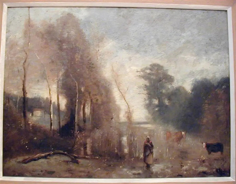 Die Teiche von Ville d'Avray - Jean-Baptiste Camille Corot