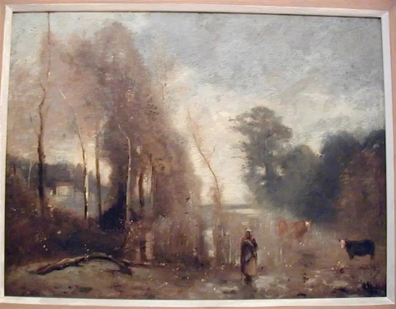 Die Teiche von Ville d'Avray - Jean-Baptiste Camille Corot