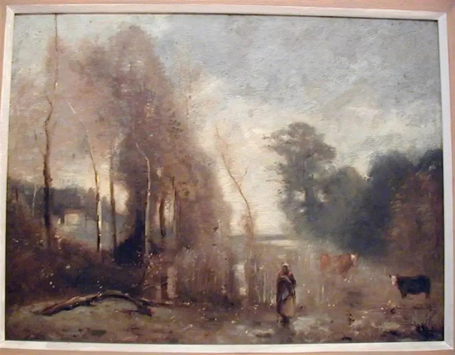 Die Teiche von Ville d'Avray - Jean-Baptiste Camille Corot