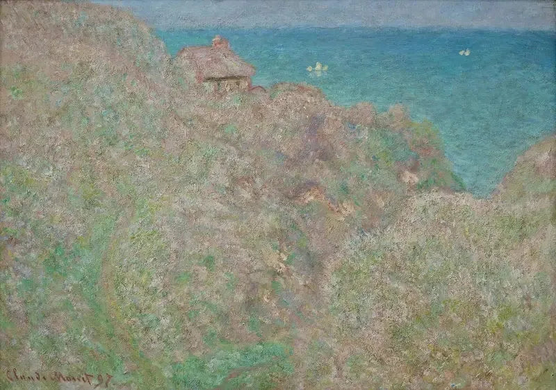 Die Klippen von Varengeville - Claude Monet