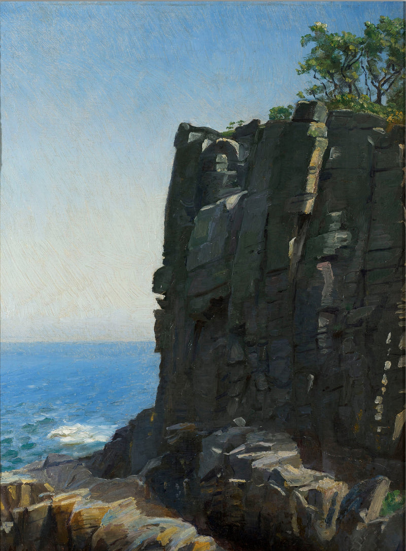 Die Klippen des Heiligtums von R - Michael Peter Ancher