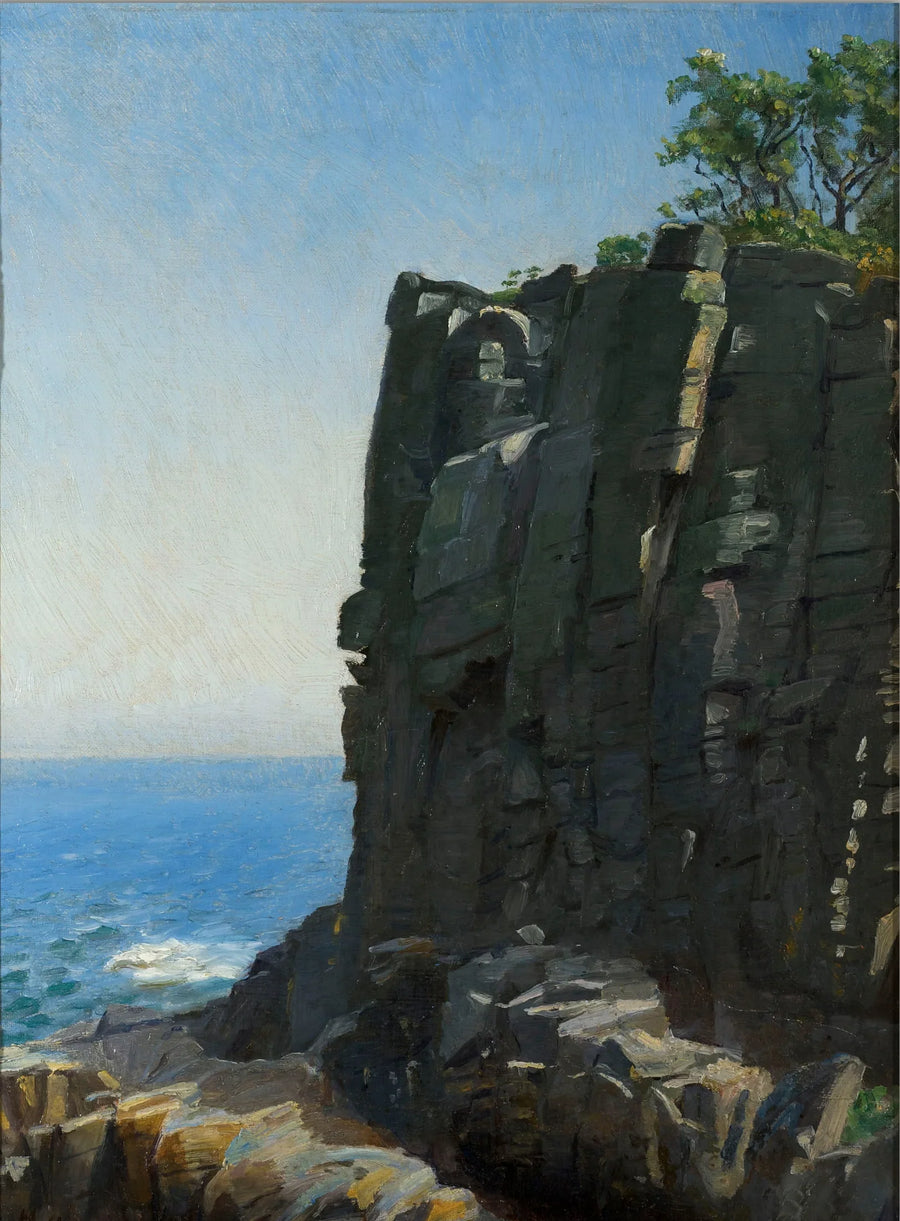 Die Klippen des Heiligtums von R - Michael Peter Ancher