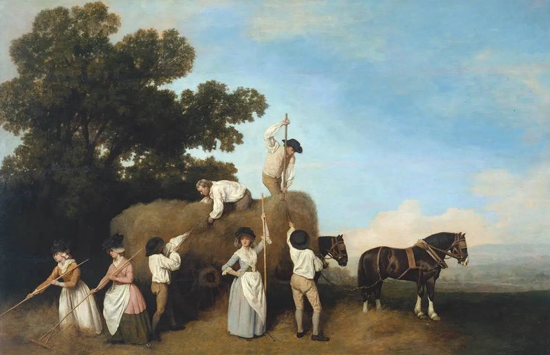 Die Fächerer - George Stubbs