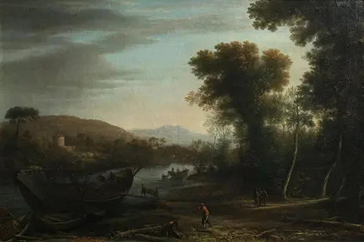 Die Holzfäller - Claude Lorrain