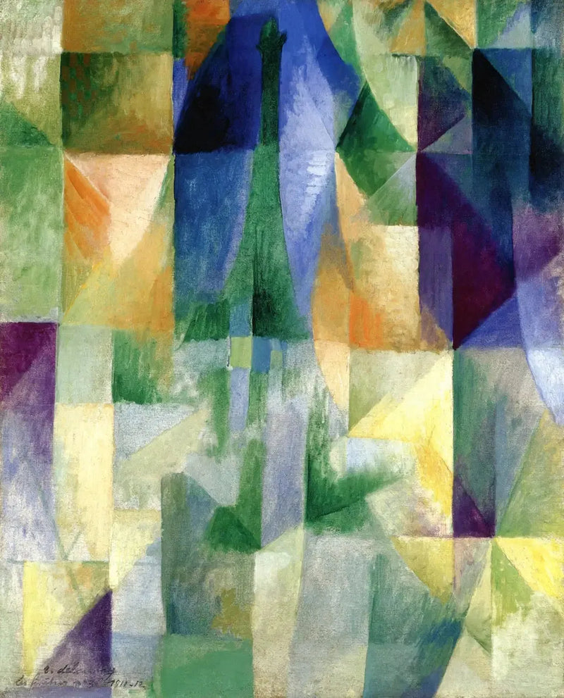Die Fenster zur Stadt Nr. 3 - Robert Delaunay