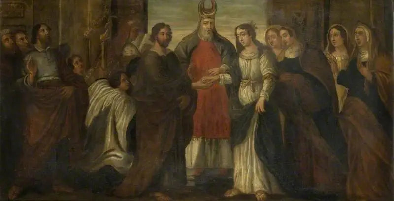 Die Verlobung von Maria und Joseph - Peter Paul Rubens