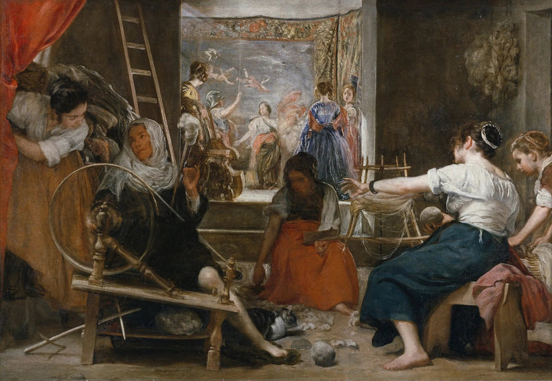 Die Weberinnen - Diego Velázquez