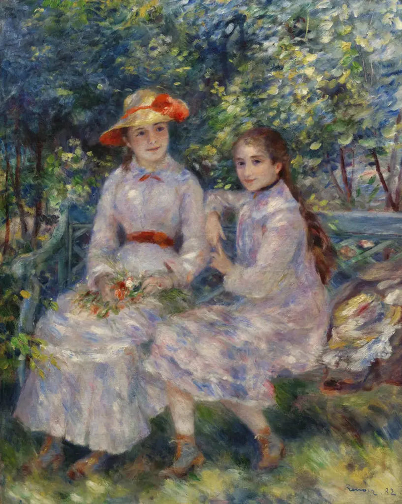 Die Töchter von Durand-Ruel - Pierre-Auguste Renoir