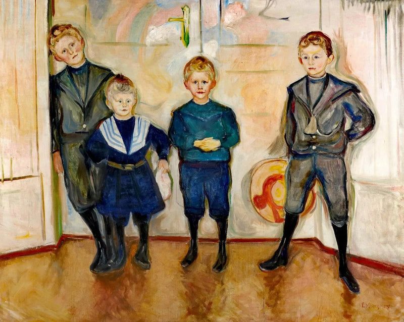 Die Söhne des Dr. Linde - Edvard Munch