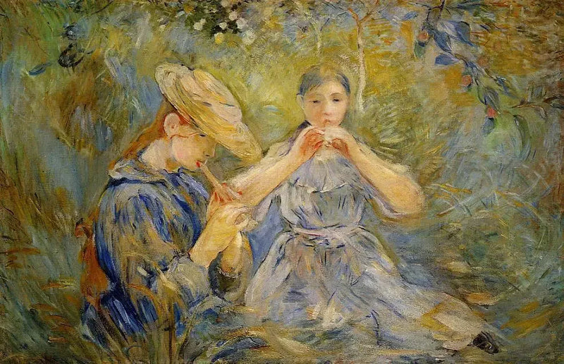Die Flageolets - Berthe Morisot