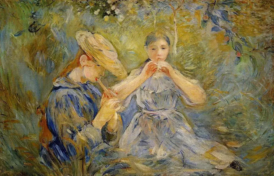 Die Flageolets - Berthe Morisot