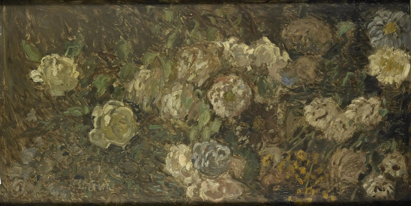 Die Blumen - Claude Monet