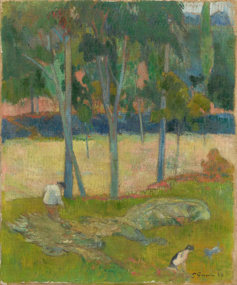 Die Heuernte - Paul Gauguin