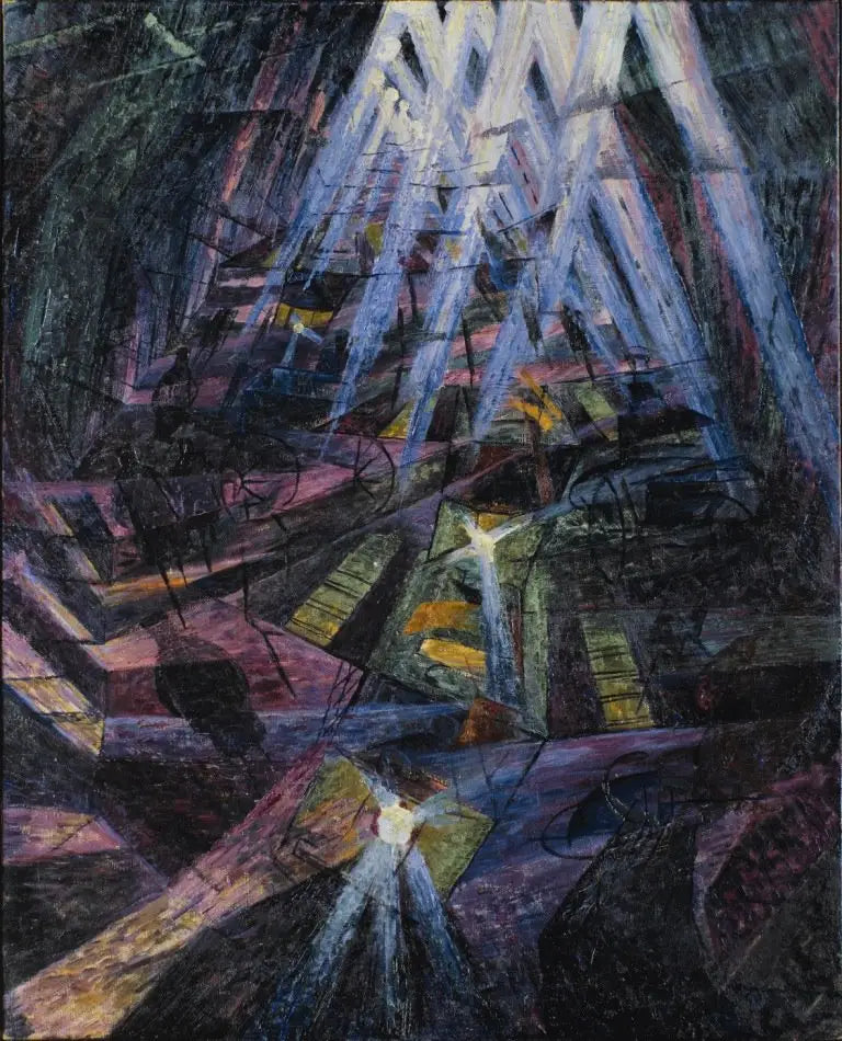 Die Kräfte einer Straße - Umberto Boccioni