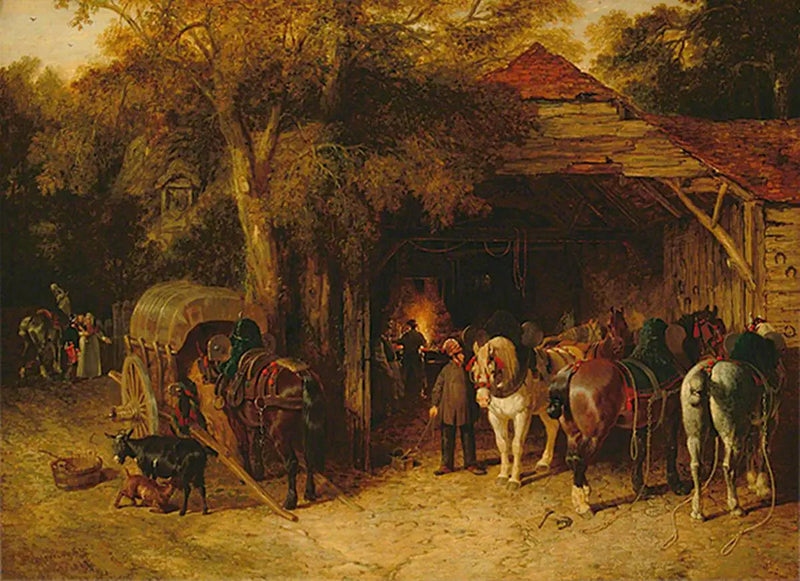 Die Schmiede - John Frederick Herring, Sr.