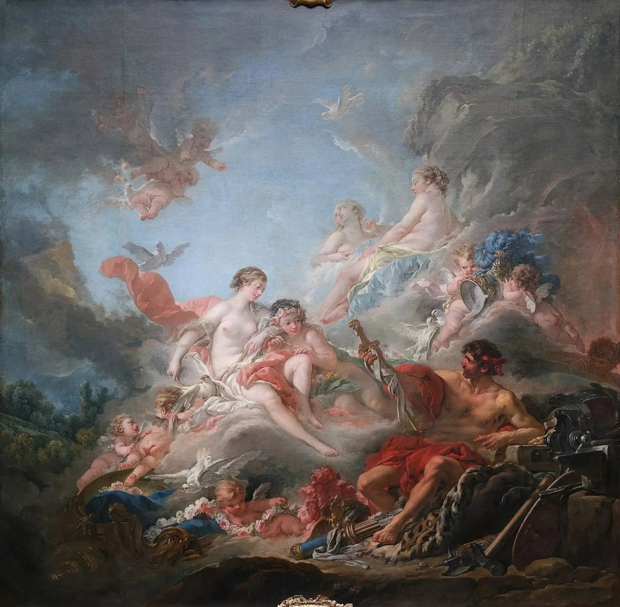 Die Schmieden des Vulkan - François Boucher